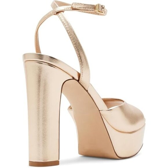 Steve Madden Women's Assured Ankle-Strap Platform Dress Sandals - Picture 5 of 5